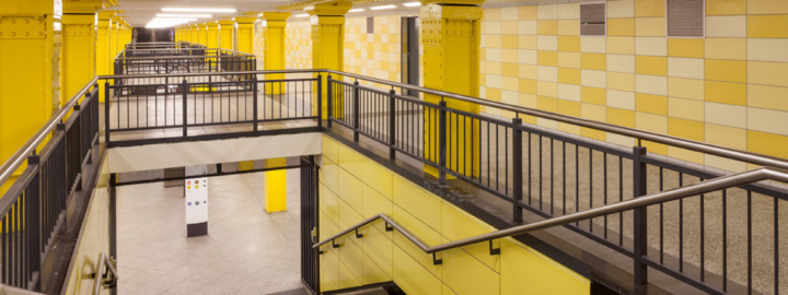 Berlin Underground Station Tiles